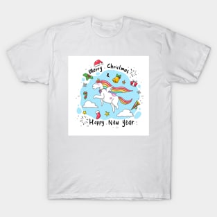 Happy new unicorn year T-Shirt